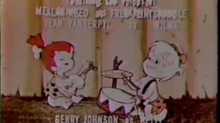 The Flintstones closing credits with Screen Gems logo (RARE, plus WTTG voiceover from 1977)