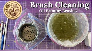 How to clean ARTISTS OIL BRUSHES - Updated 2023 Yep I still use Baby Oil but.......