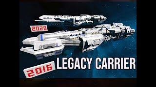 Space Engineers - Legacy Carrier Dreadnought 2020 Upgrade