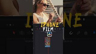 Iphone film look in free version of DaVinci Resolve