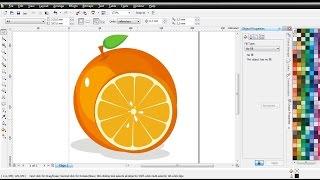 Belajar CorelDRAW Itu Mudah: Menggambar Buah Jeruk dengan CorelDRAW X4