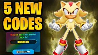 ️NEW️ ALL WORKING CODES FOR SONIC SPEED SIMULATOR IN 2024! ROBLOX SONIC SPEED SIMULATOR CODES