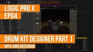 LOGIC PRO X - Drum Kit Designer Part 1