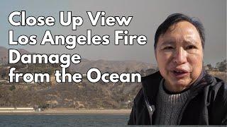 Sailing into Fire in Pacific Palisades - Los Angeles