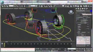 Advanced Vehicle Rigging in 3dsmax 01 Introduction and project overview xvid