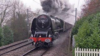 The Cathedrals Express, 46233 Duchess of Sutherland, 1st December, 2016.