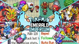 UPDATED Pokemon GBA With GEN 1-9, MEGAS, EXP All, HARD Difficulty, CHEAT Mode, DEXNAV & Much More!