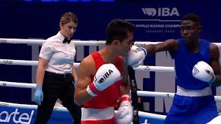 R32 (54KG) MANALU REJEKI (INA) vs AMADU MOHAMMED (GHA) | IBA Men's World Boxing Championships 2023