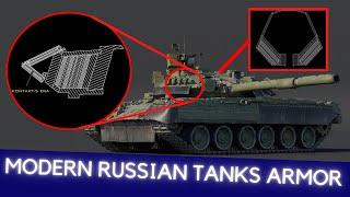 Development of modern Russian Tanks armor