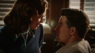 Agent Carter 2x10: Peggy and Daniel kiss scene