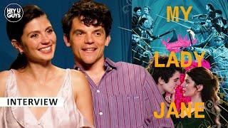 Emily Bader & Edward Bluemel on My Lady Jane | The 'Knight's Tale' influences | Comedy Mash Up