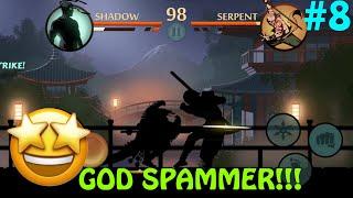 GOD SPAMMER IS BACK!!! | Shadow fight 2 Special Edition | Part #8