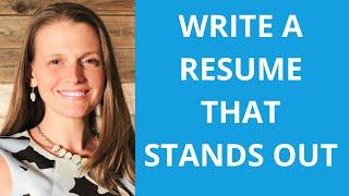 How to Write a Resume That Stands Out with Evangelia Leclaire - Jobscan