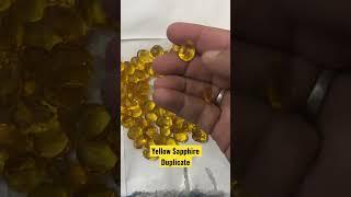 Its Duplicate  Yellow Sapphire | Buy only certified #shorts