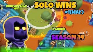 Solo Wins #1 May|Battlelands Royale Season 14|Virtual Peace Gaming