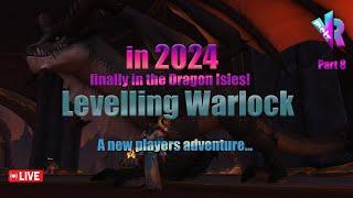 World of Warcraft in 2024 LIVE!  Levelling Warlock, a New players adventure....part 8