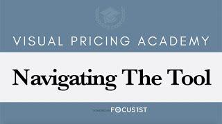 3. Navigating The Tool (The Visual Pricing Academy)