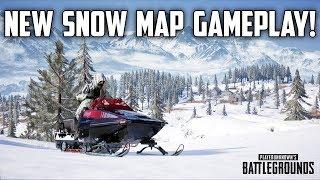 LIVE VIKENDI MAP GAMEPLAY! - New Snow Map! - PUBG Mobile YouTuber