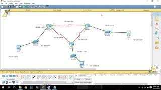 static routing config with 3 Routers