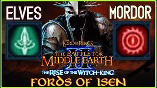 Mordor VS Elves - LotR: The Battle for Middle-Earth 2 , The Rise of the Witch-King - Fords of Isen