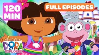 Dora FULL EPISODES Marathon! ️ | 3 Full Episodes - 2 Hours! | Dora the Explorer