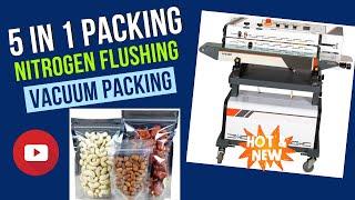 DRY FRUIT PACKING IN ALL IN ONE BAND SEALING MACHINE