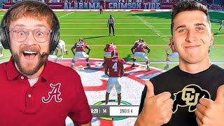 The Craziest CFB 25 Game Ever vs TDBarrett!