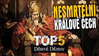  TOP 5 NEJVĚTŠÍCH ČESKÝCH KRÁLŮ! | Děsivé Dějiny: Velikáni by LUKAS IV.