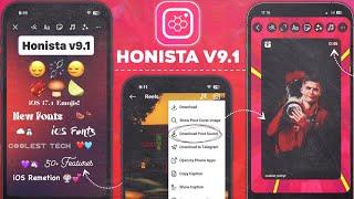 NEW Honista v9.1 Update  Honista iPhone Story Settings| New Features| Honista iOS 17.4 Emojis Fonts