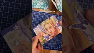 Мои не очень эстетичные попытки в эстетичные упаковки ️ #kpopcollection #kpopphotocard #purplekiss