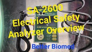 NEW TOOL!  BC Group SA 2600 Electrical Safety Analyzer