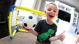 FATHER SON HOUSE SOCCER!