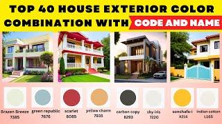 Exterior Paint Color Ideas House|Simple House Outside Wall Colour Combination|Exterior House Design