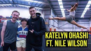 TEACHING KATELYN OHASHI TRICKING (FEAT. NILE WILSON)