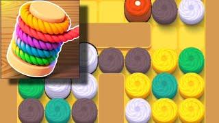 Thread Jam Untangle 3D Ropes Level 26-30 Walkthrough Gameplay Android,iOS