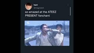 ATEEZ PRESENTS fanchant at UNIKON gives me chills 