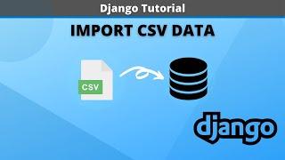 Import CSV data in Django Model [Like a Pro] || Code with SJ