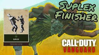 Suplex Finishing Move (FRANCIS’ FINISHER) | Call of Duty Vanguard | Season 1