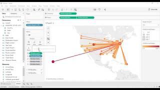 Destination Maps ---Tableau