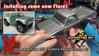 SCX24 - Going Wide! The Adventure 207 Fender Flares will get us there!