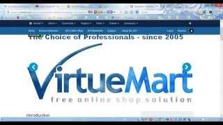 Online store in Joomla 3 - VirtueMart 3 install