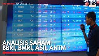 Analisis Saham BBRI, BMRI, ASII, ANTM | IDX CHANNEL