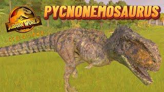 JURASSIC WORLD EVOLUTION 2 - CHECKING OUT THE NEW PYCNONEMOSAURUS!!!