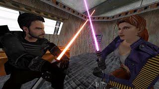 Star Wars Jedi Knight: Mysteries of the Sith Remastered 3.0 gameplay - 4K enhanced graphics