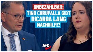 Unbezahlbar: Chrupalla erteilt Lang eine Nachhilfestunde! - AfD