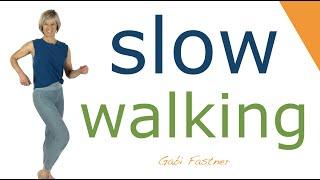 ‍️27 min. slow-walking | ca. 200 Kcal. verbrennen und 2200 Schritte, ohne Geräte