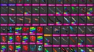 MY MURDER MYSTERY 2 INVENTORY // EVERY ITEM IN THE GAME