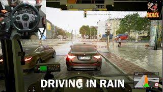 DRIVING IN RAIN | THE BUS | PXN V9 GAMEPLAY