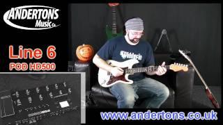 Line 6 POD HD500 - Capt Lee's Tones Part 1 of 2