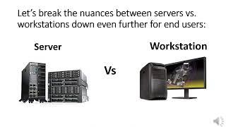 Understanding a server vs. workstation